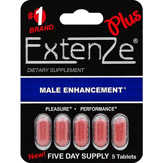 ExtenZe Male Enhancement dietary supplement five day supply tablet pack